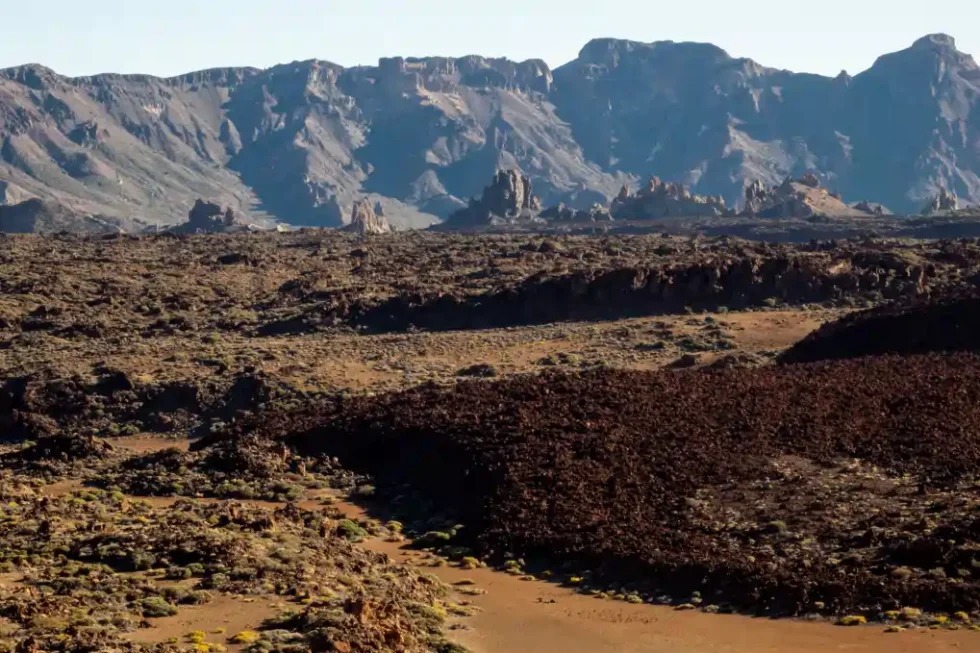 Volcanic landscape of Teide National Park in Tenerife
